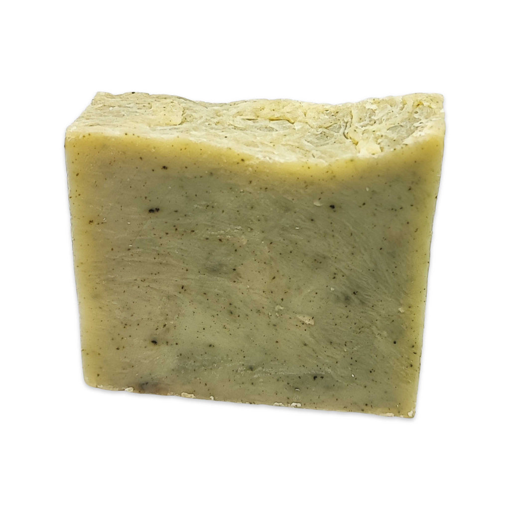 Soap Bar -Cold Process -Eucalyptus & Spearmint Scrub -Herbal Scent -Aromes Evasions 