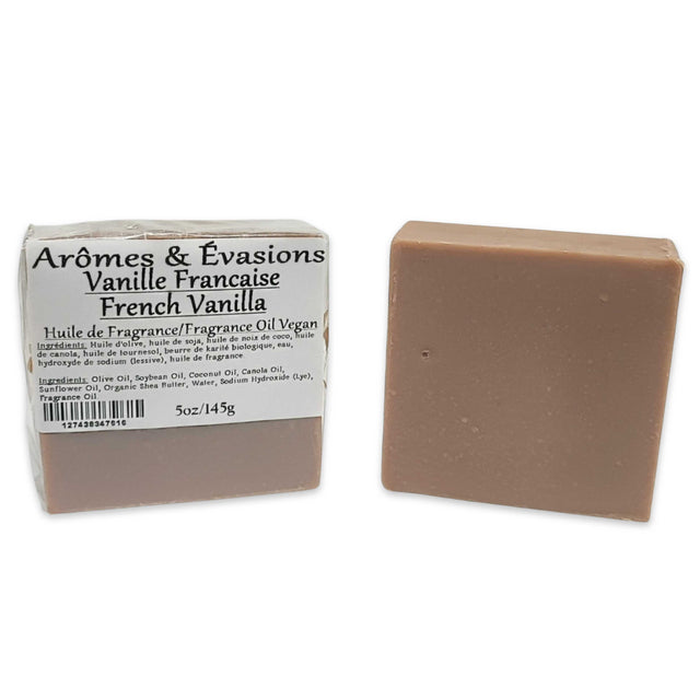 Soap Bar - Cold Process - French Vanilla - 5.2oz