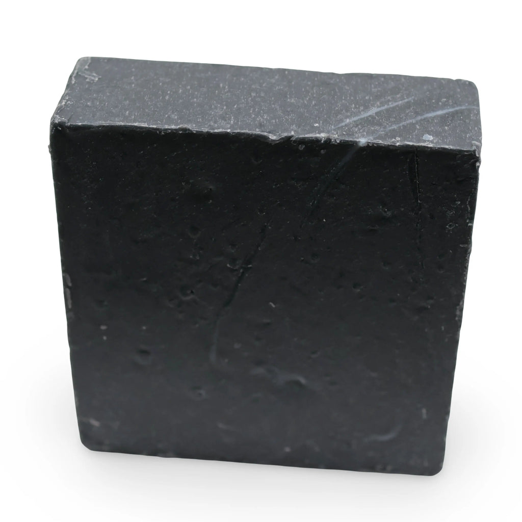Soap Bar - Cold Process - Black Charcoal - Unscented - 5.2oz Arômes & Évasions.