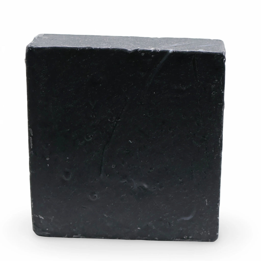 Soap Bar - Cold Process - Black Charcoal - Unscented - 5.2oz