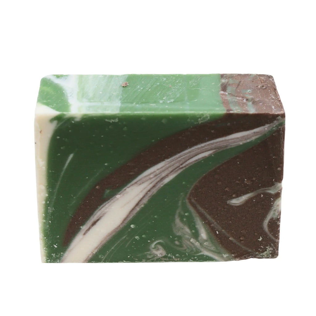 Soap Bar - Cold Process - Leather & Suede - For Men - 5oz