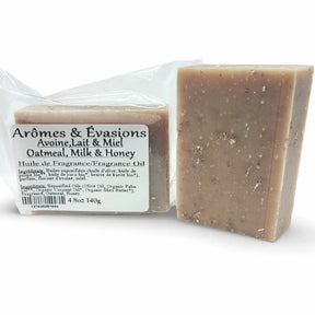 Soap Bar -Cold Process -Oatmeal, Milk & Honey