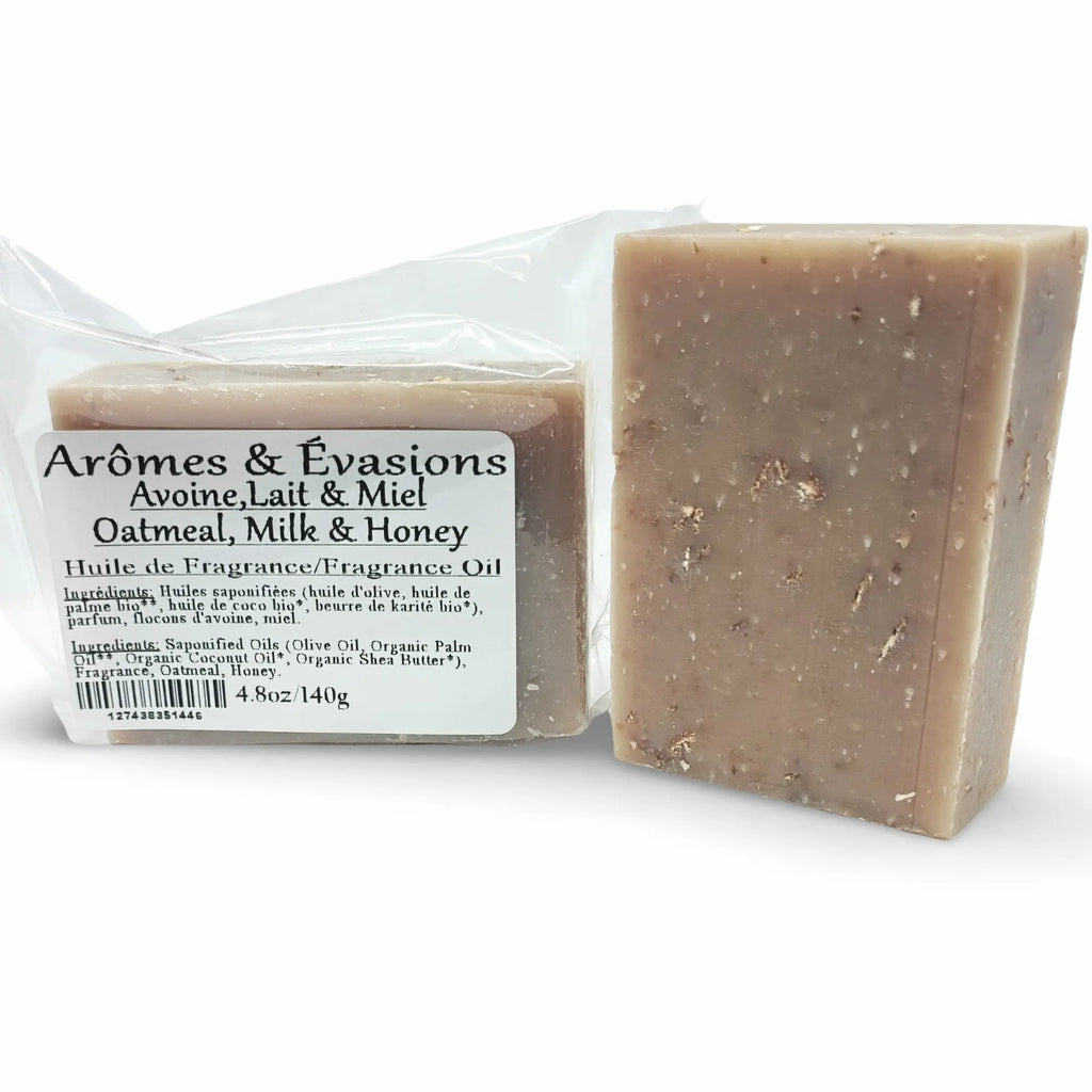 Soap Bar -Cold Process -Oatmeal, Milk & Honey