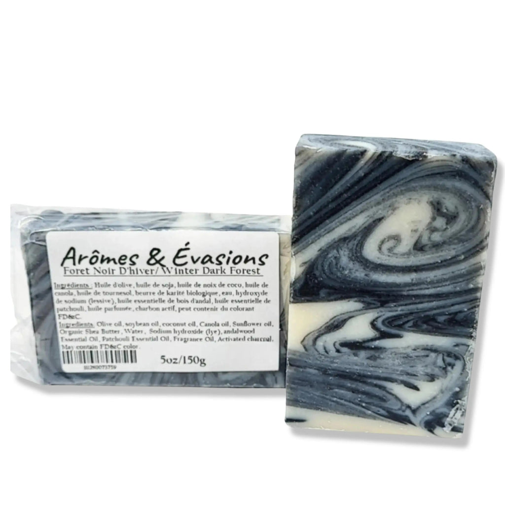 Soap Bar -Cold Process -Winter Dark Forest -For Men