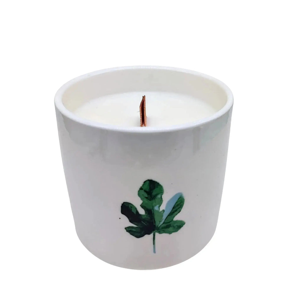 Scented Soy Candle - Botanical Garden - Victorian Peony Green Leaf 1