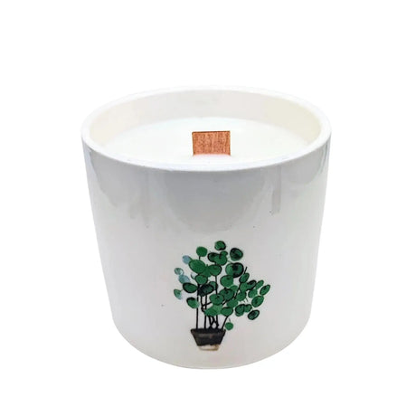 Scented Soy Candle - Botanical Garden - Victorian Peony Plant