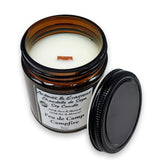 Soy Candle -Campfire -7oz -Wooden Wick