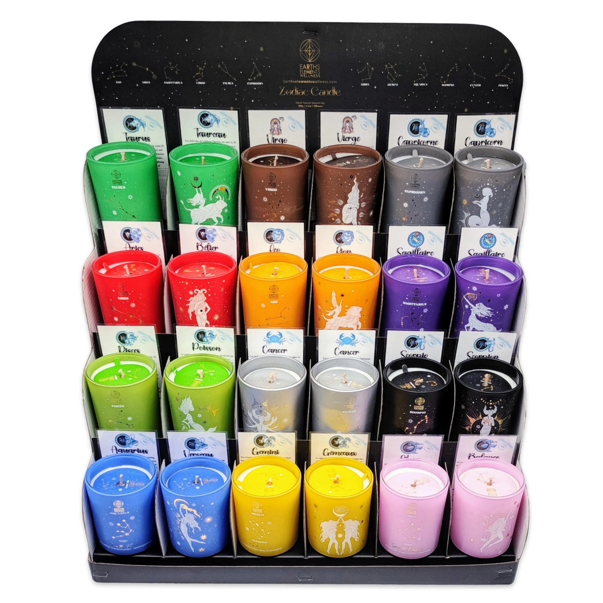 Soy Candle - Zodiac Candle Signs Set