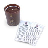 Soy Candle - Zodiac Candle Signs Set Virgo Zodiac Candle Scent: Orange