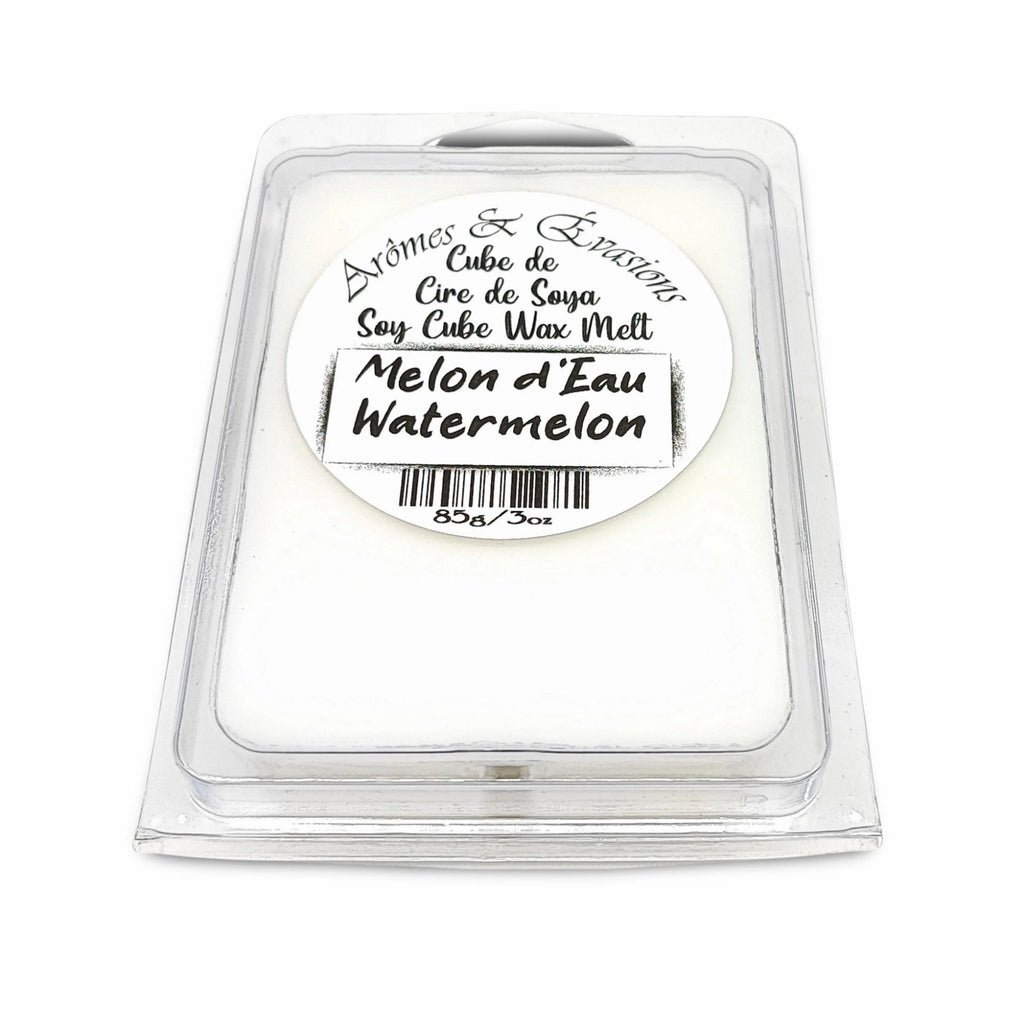 Soy -Scented Wax Melts Tart Cube Watermelon