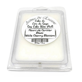 Soy -Scented Wax Melts Tart Cube White Cherry Blossom