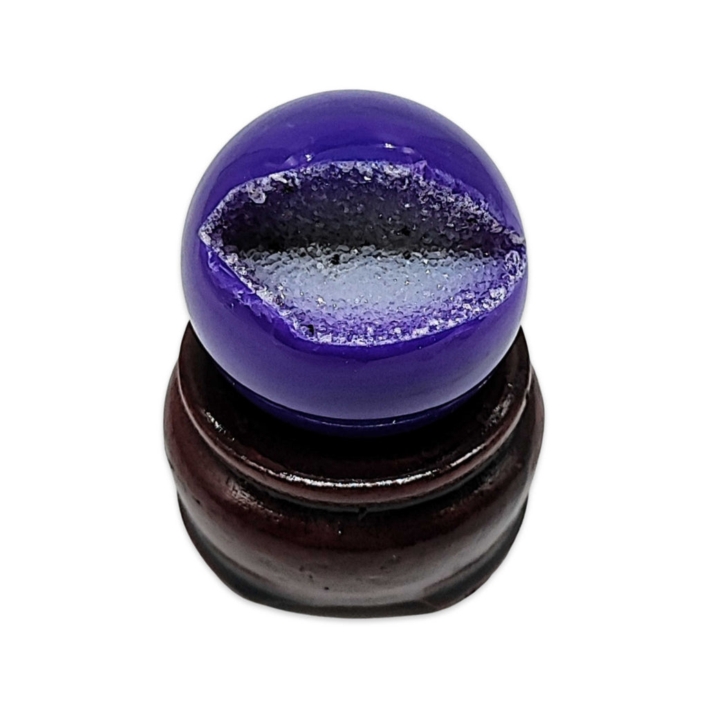 Sphere -Purple Agate -1.5"