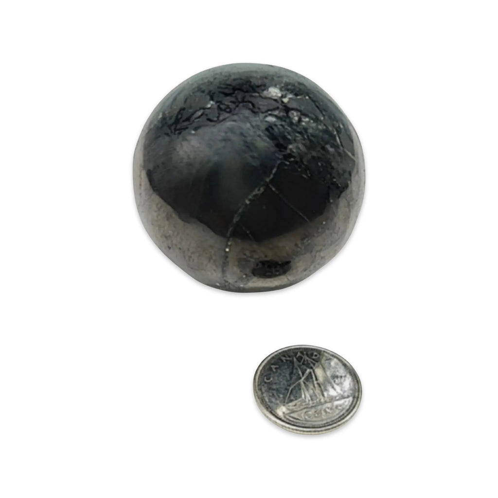 Sphere -Shungite -1.5" -1.5" -Aromes Evasions 