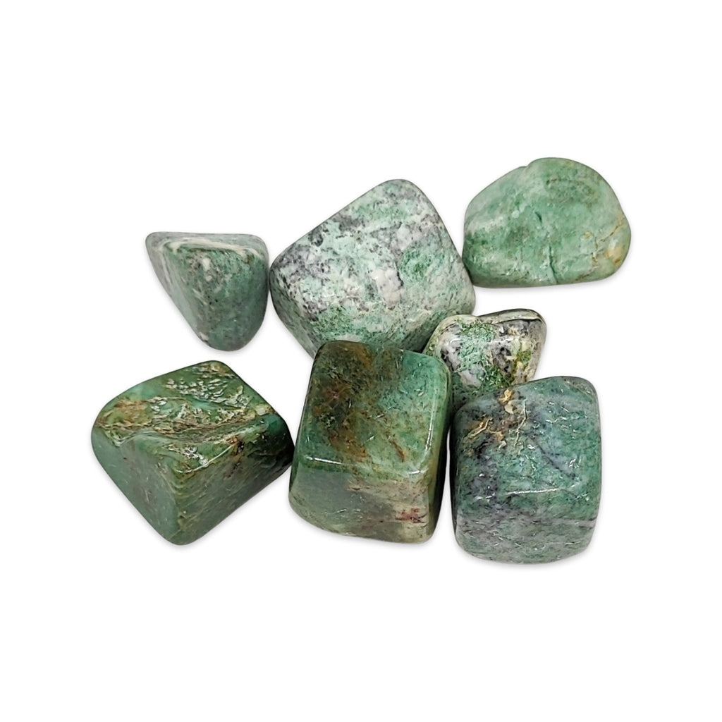 Stone -African Jade (VERDITE) -Tumbled