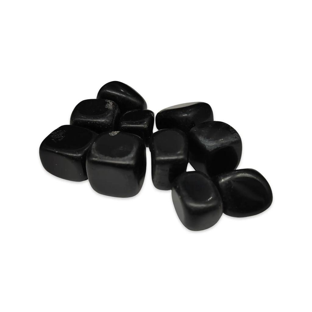 Stone -Black Jade -Tumbled