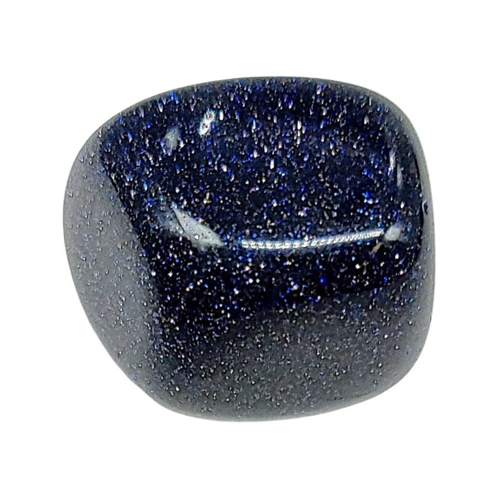 Stone -Blue Goldstone -Tumbled -Large