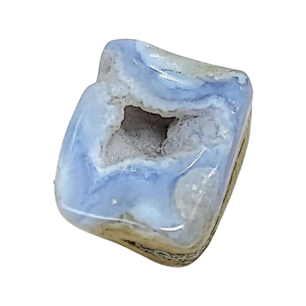 Stone -Blue Lace Agate -Tumbled -Large