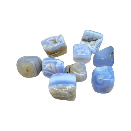 Stone - Blue Lace Agate - Tumbled - Large