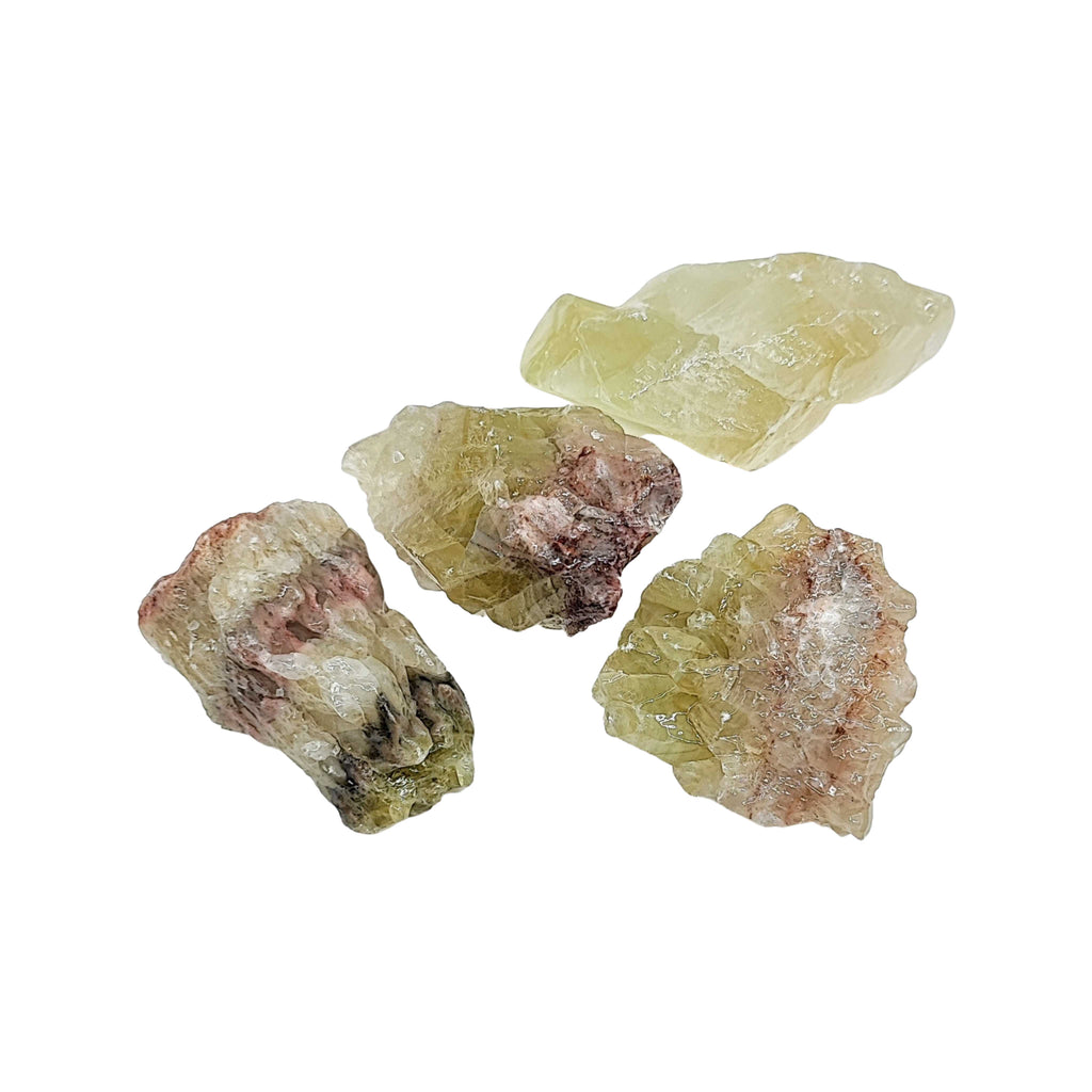 Stone -Green Calcite -Rough -Specimen