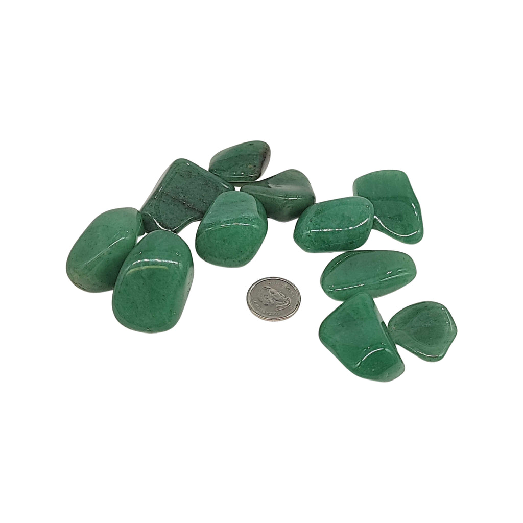 Stone -Green Quartz -Tumbled