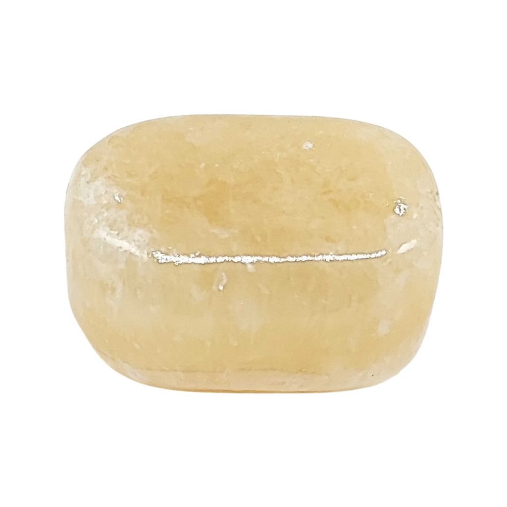 Stone -Honey Calcite -Tumbled