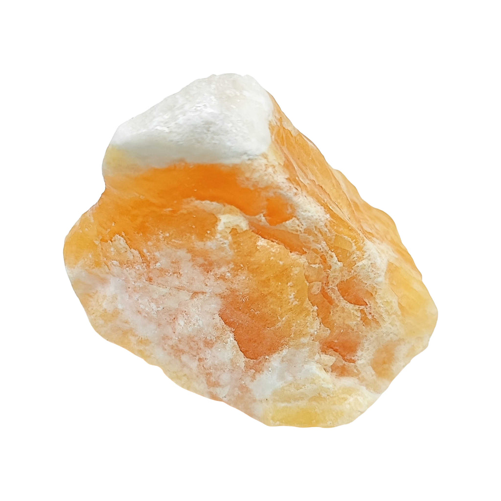Stone -Orange Calcite -Rough -Extra Large Arômes & Évasions.