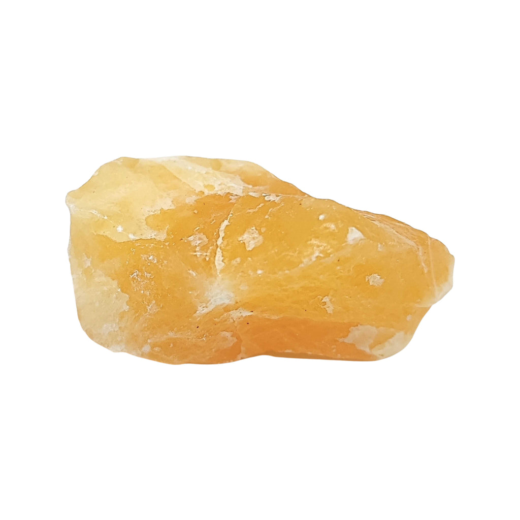 Stone -Orange Calcite -Rough -Extra Large