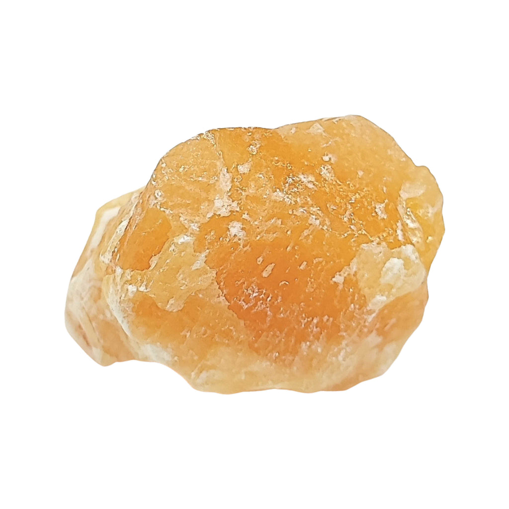 Stone -Orange Calcite -Rough -Extra Large