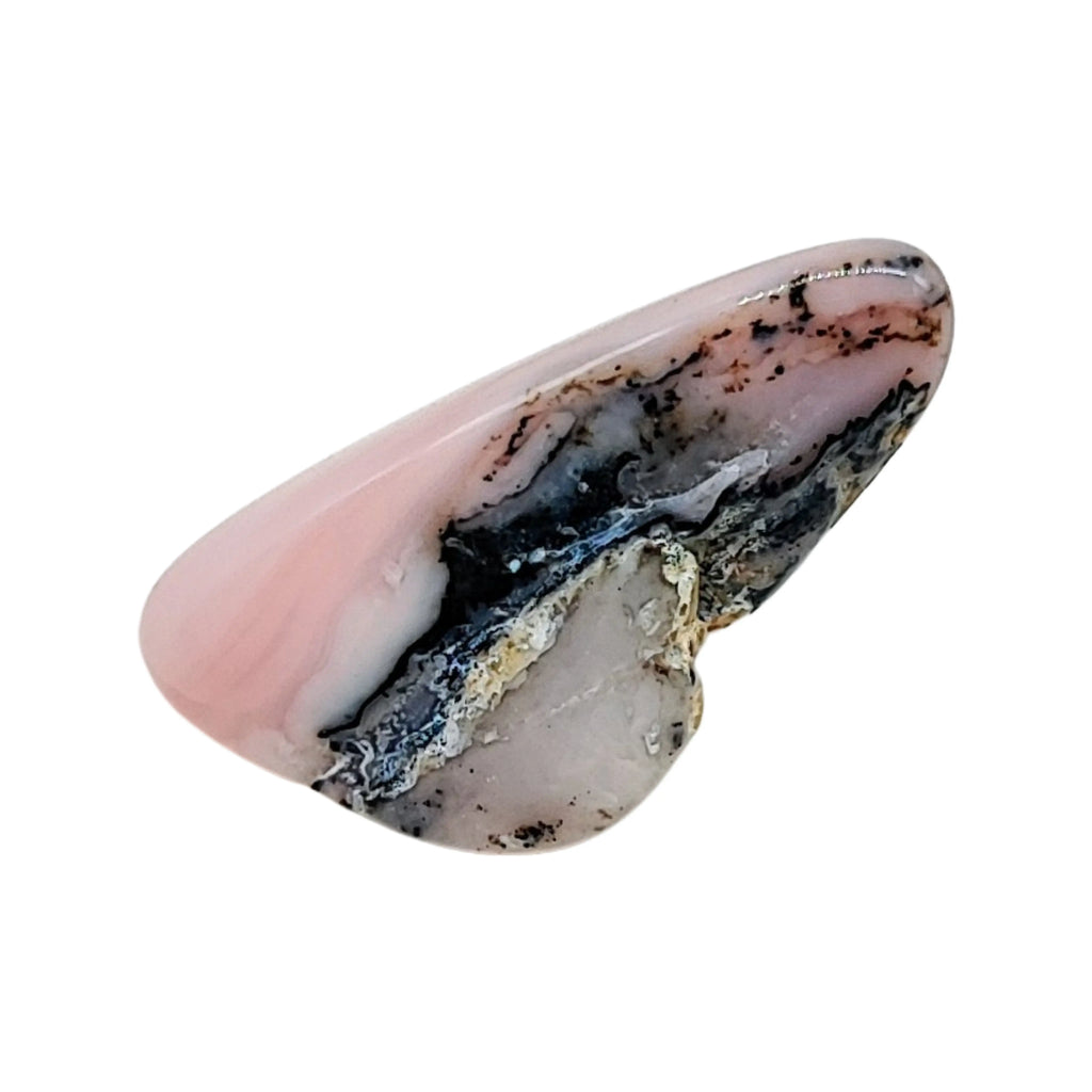Stone -Pink Opal -Tumbled -Tumbled -Aromes Evasions 