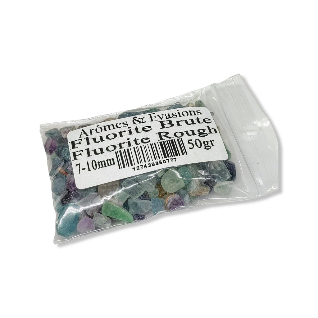 Stone -Rough Chips -Fluorite -7 to 10mm 50 g