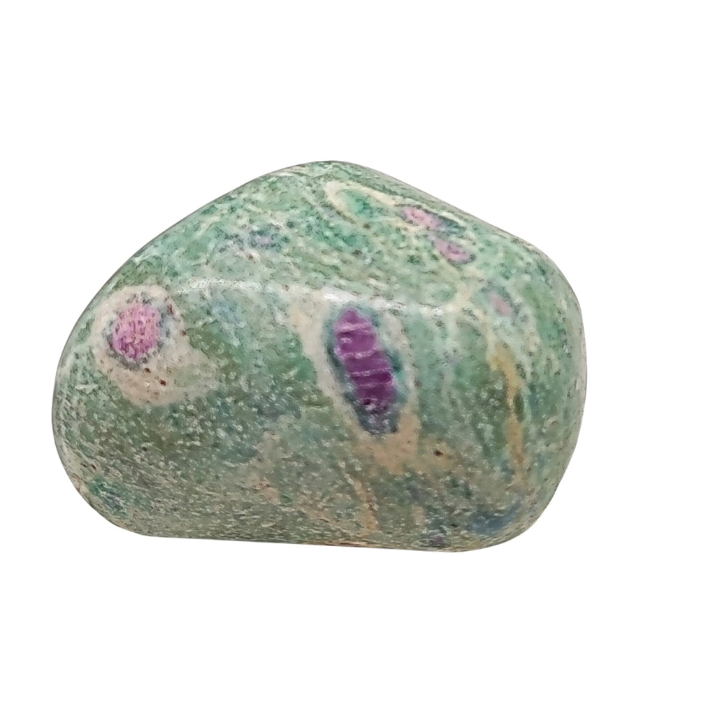 Stone -Ruby Zoisite (Anyolite) -Tumbled
