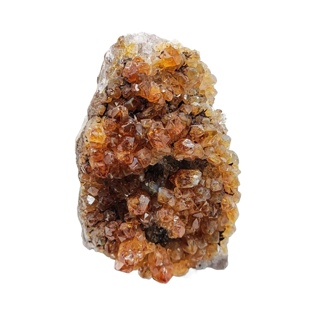 Stone -Specimen -Citrine on Metal Stand -Rough