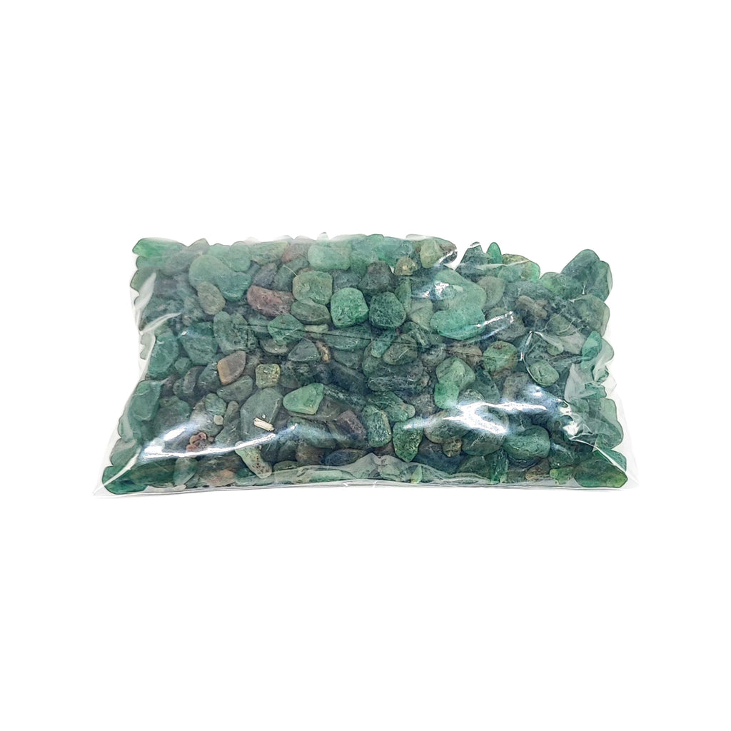 Stone -Tumbled Chips -Green Aventurine -6 to 10mm -Chips -Aromes Evasions 