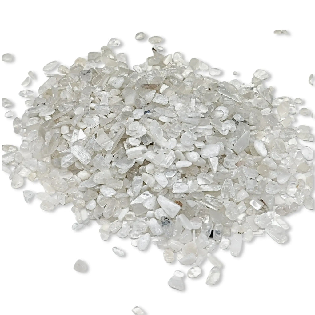 Stone -Tumbled Chips -Moonstone -2 to 3mm 500g