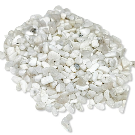 Stone - Tumbled Chips - Moonstone - 5 to 6mm 500 g
