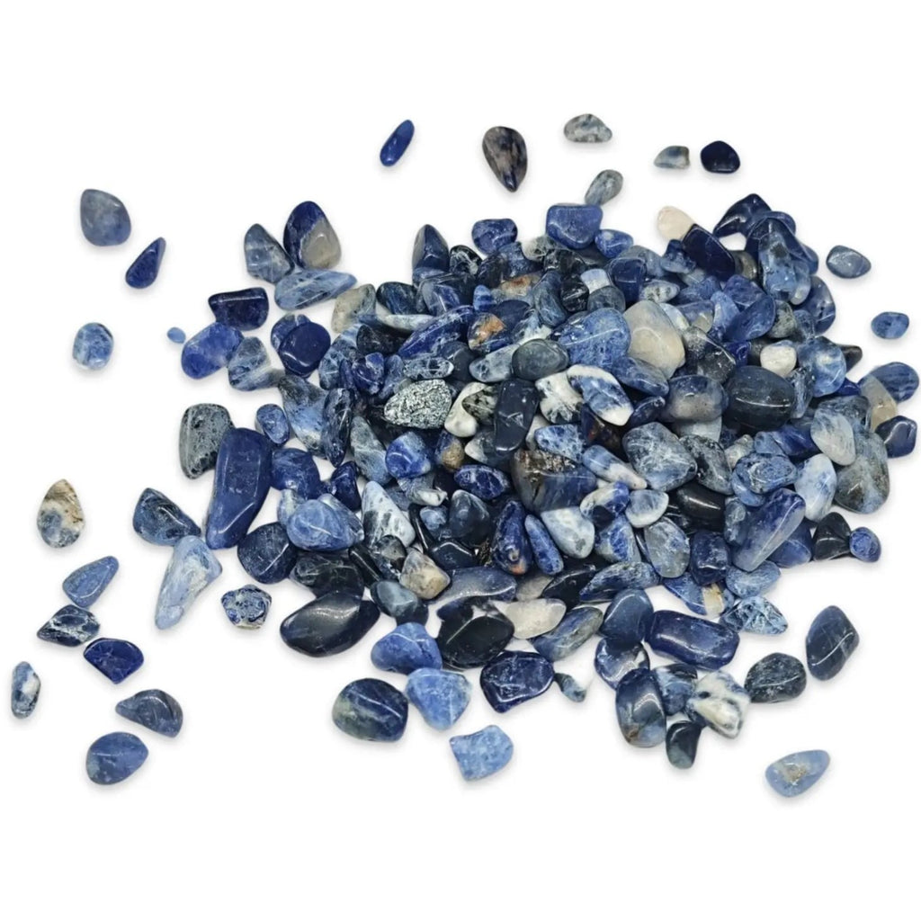 Stone -Tumbled Chips -Sodalite -4 to 6mm