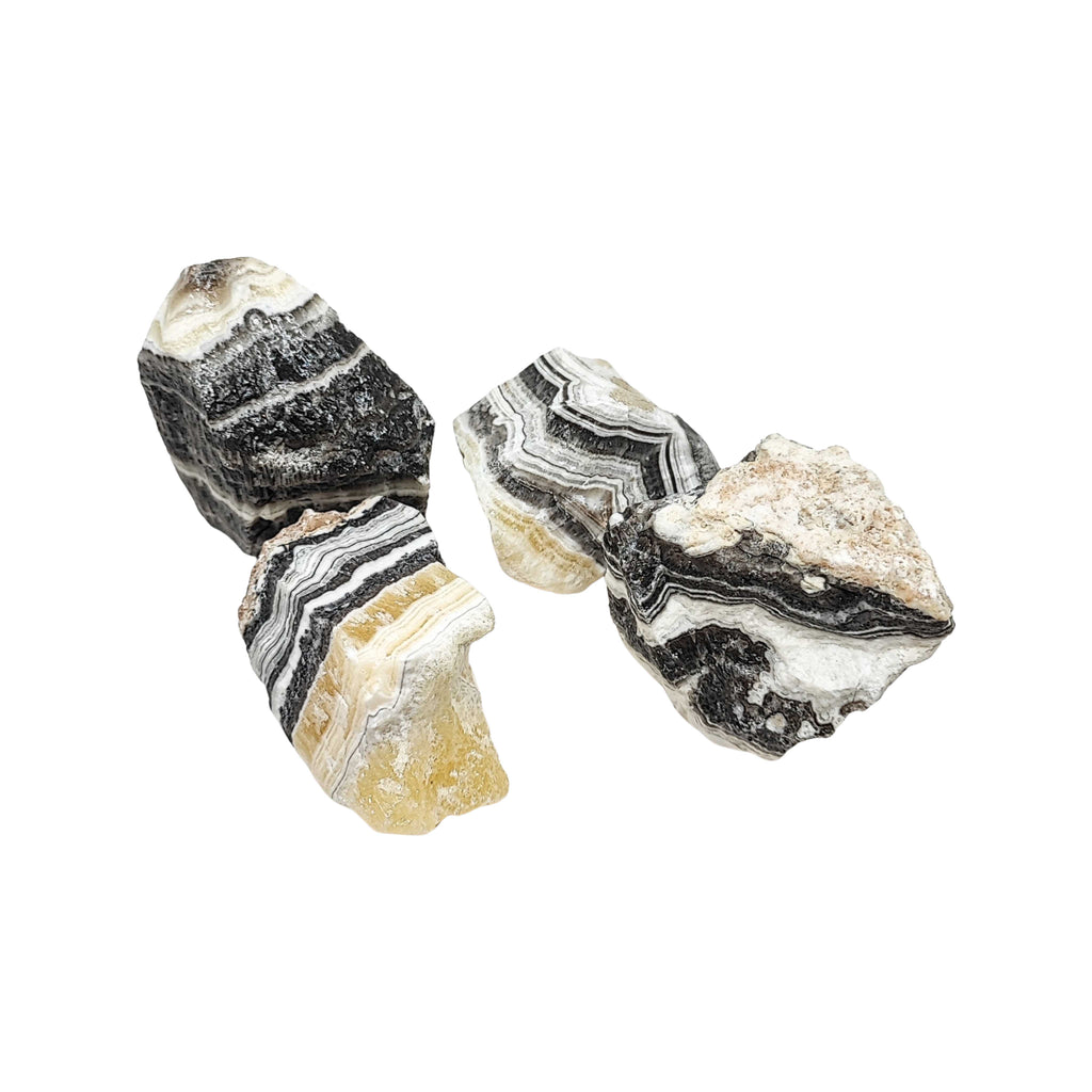 Stone -Zebra Calcite -Rough -Specimen -100g to 199g