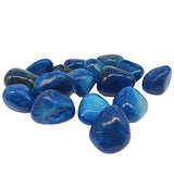 Stone -Blue Agate -Tumbled
