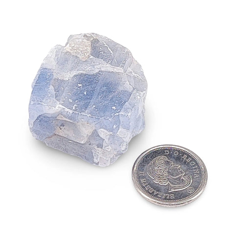 Stone - Blue Calcite - Rough - Madagascar