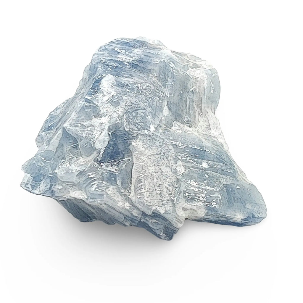 Stone -Blue Calcite -Rough -XX Large