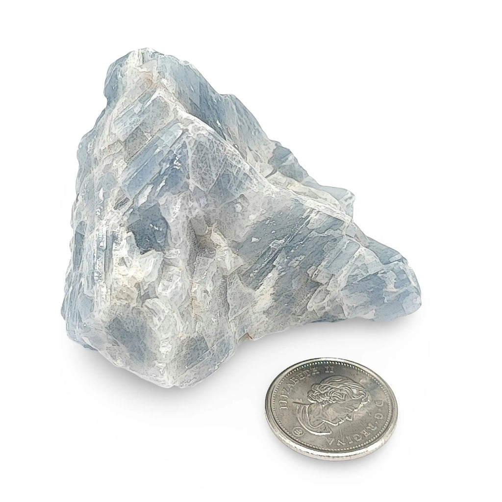 Stone -Blue Calcite -Rough -XX Large Arômes & Évasions.