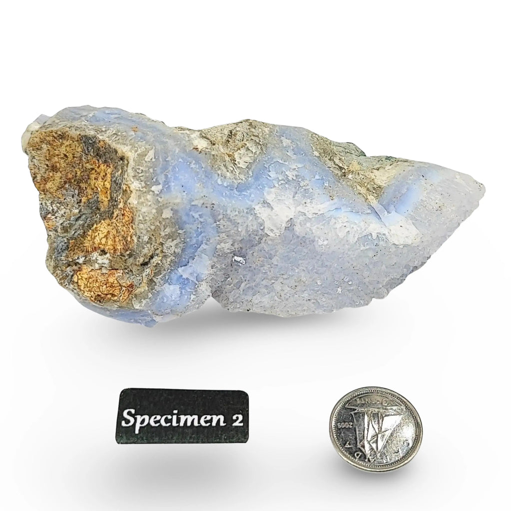 Stone -Blue Lace Agate -Specimen -Rough Specimen 2: 164g