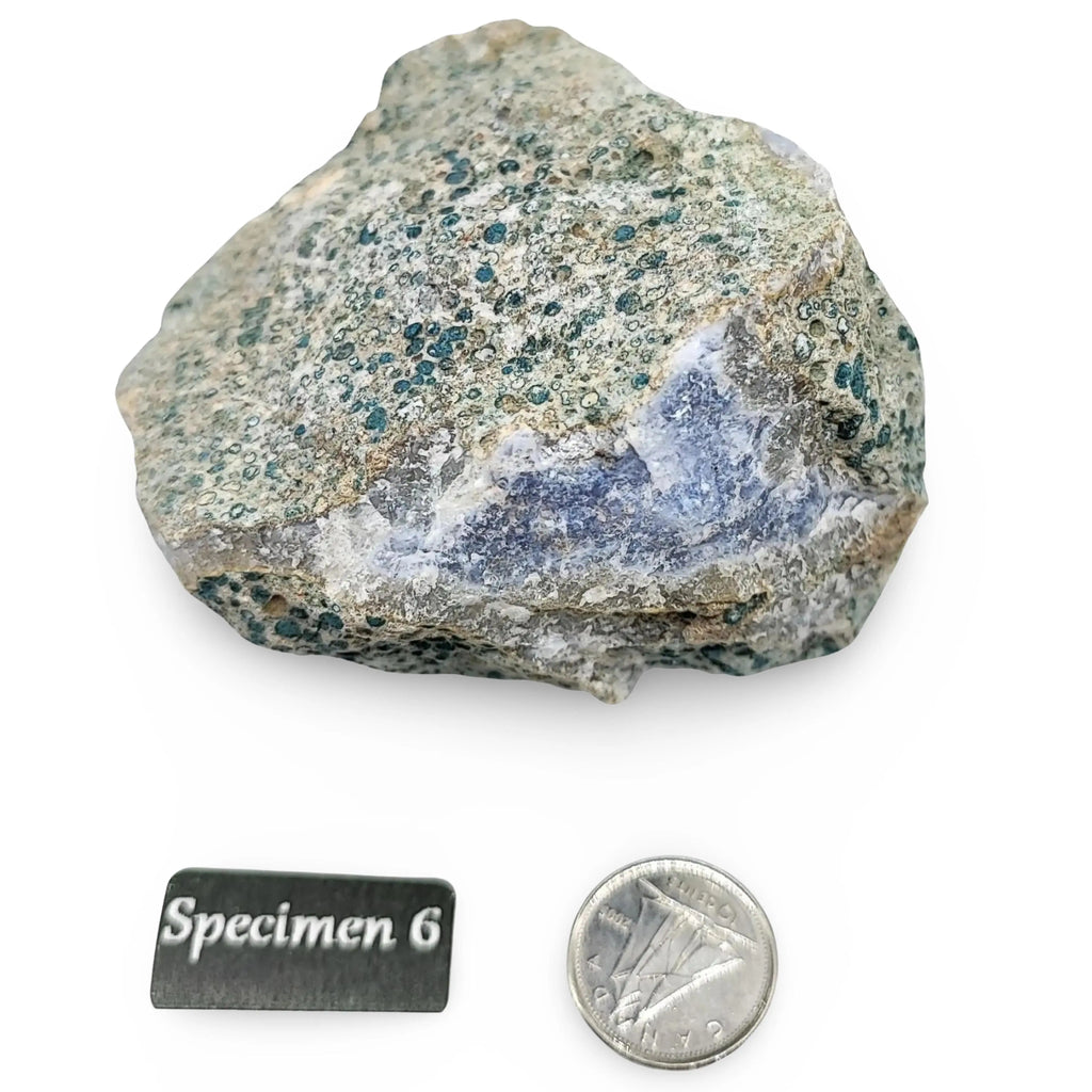 Stone -Blue Lace Agate -Specimen -Rough Specimen 6: 219g