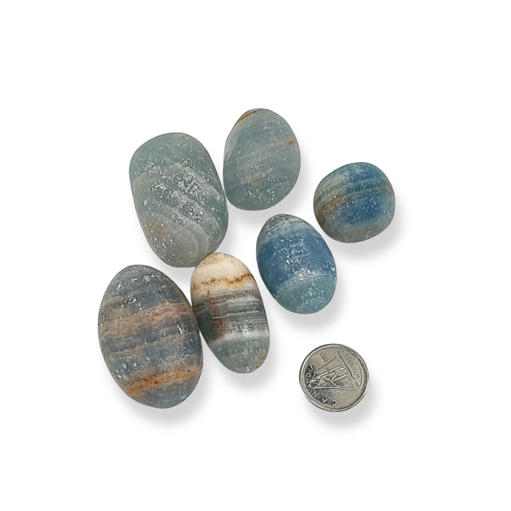 Stone -Blue Onyx -Tumbled Arômes & Évasions.