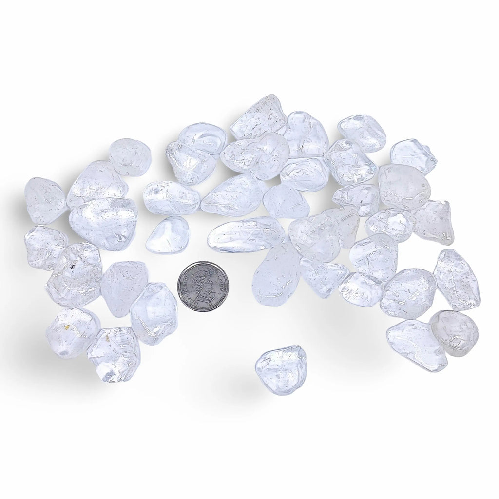 Stone -Crystal Clear Quartz -Tumbled -Extra Small