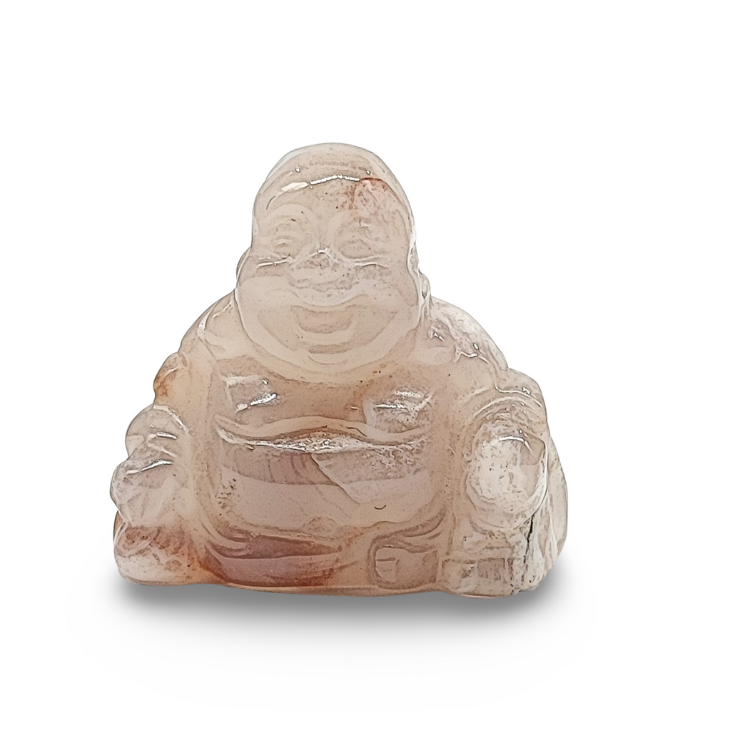 Stone -Natural Agate -Sculpture -Buddha
