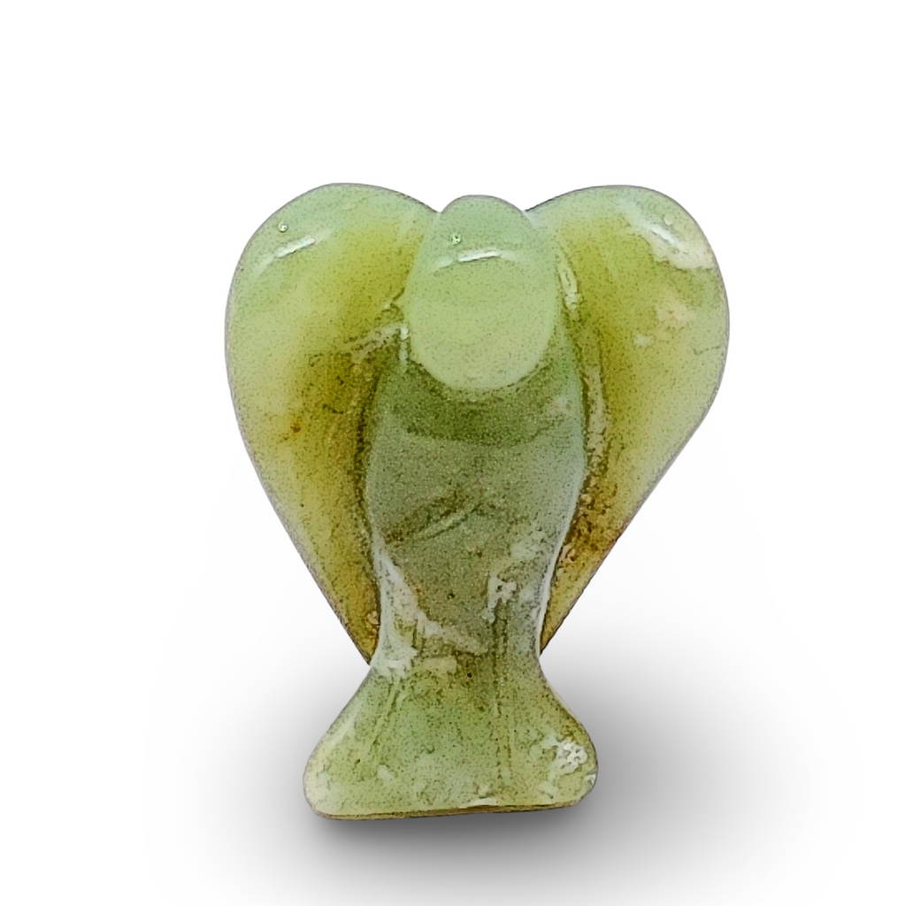 Stone -Natural Jade -Sculpture -Angel