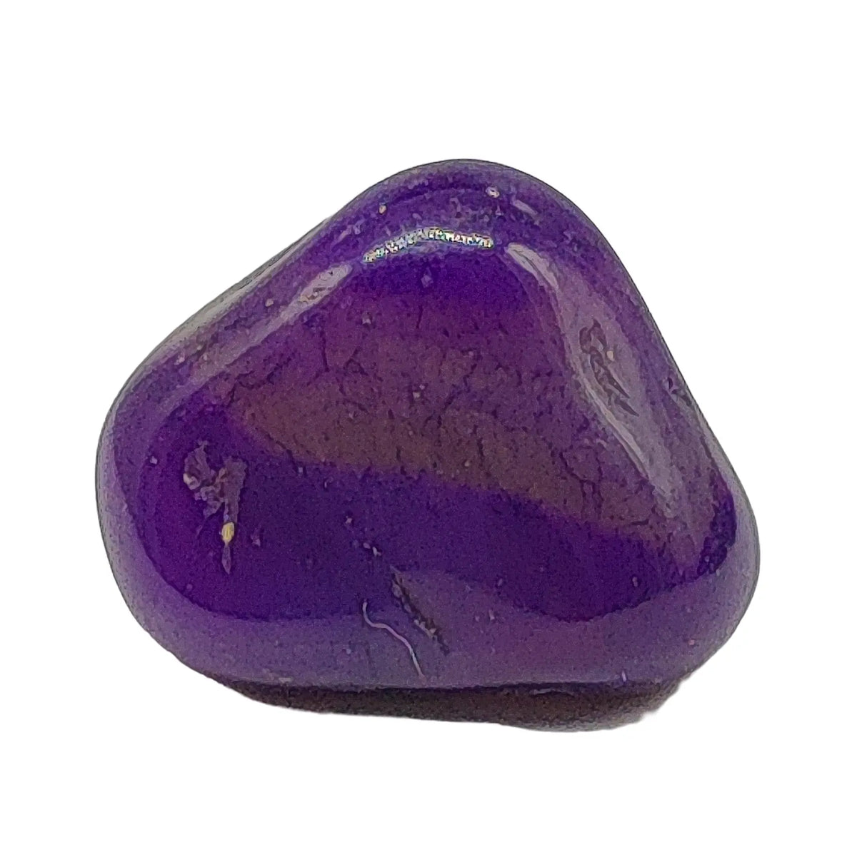 Stone -Purple Agate -Tumbled