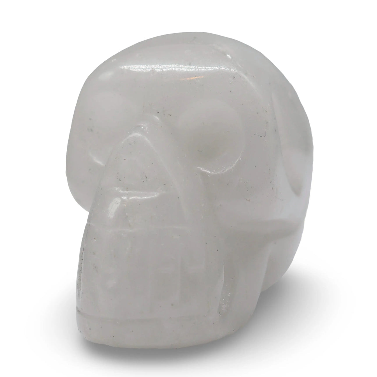 Stone - Skull Clear Quartz 1.5" - High-Quality Crystal