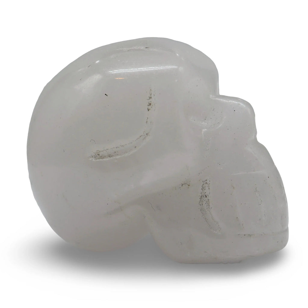 Stone - Skull Clear Quartz 1.5" - High-Quality Crystal
